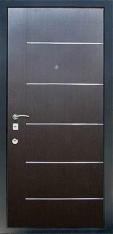 Дверь Тип М702 - Черный шелк / МДФ